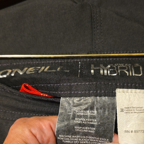 O'Neill Hybrid Charcoal Pants Size 38 Mens (Jacqueline #15) - Picture 2 of 4